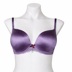 VICTORIA’S SECRET Push-Up Purple Bra Size 36D
